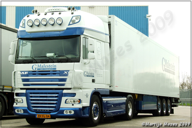 G Malestein Daf XF105 - 510 Vrachtwagens