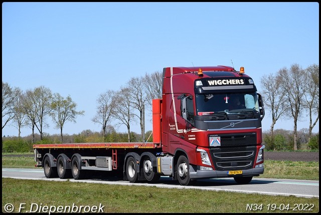 78-BPN-9 Volvo FH4 Wigchers-BorderMaker Rijdende auto's 2022