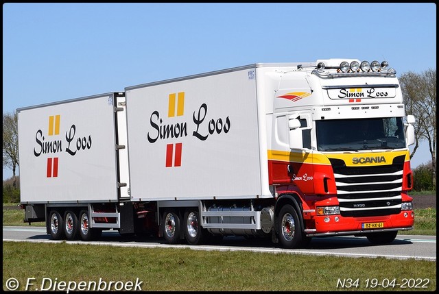 BZ-HX-61 Scania R730 Simon Loos-BorderMaker Rijdende auto's 2022