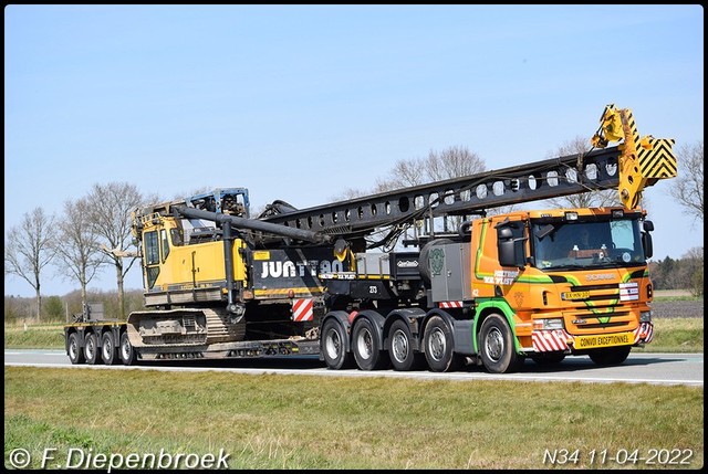 BX-HN-30 Scania P420 Holtrop v Rijdende auto's 2022