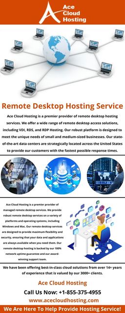Remote Desktop Hosting Service - Ace Cloud Hosting Picture Box