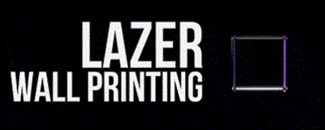500 Lazer Wall Printing