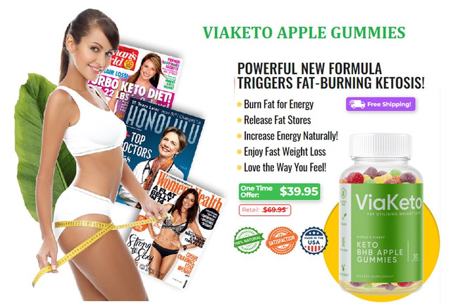 ViaKeto BHB Apple Gummies Picture Box