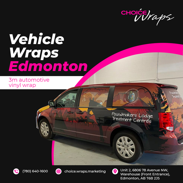 Vehicle Wrapping Service In Edmonton - 3M Automobi Choice Wraps