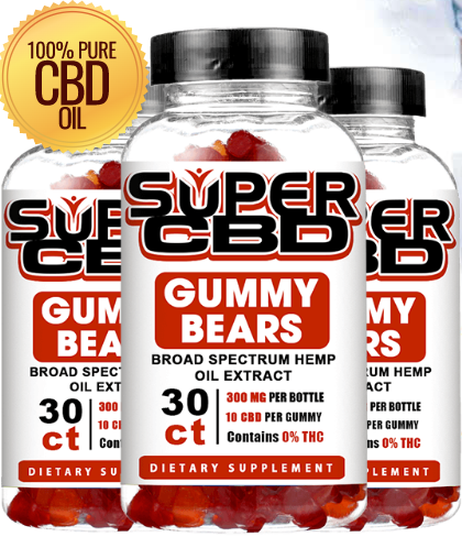 SUPER CBD Gummy Bears – Best & Natural SUPER CBD Gummy Bears