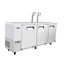 commercial bar fridges - stainless steel