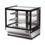 square glass cake display - commercial refrigeration