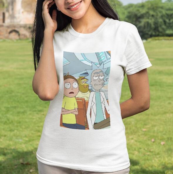 Rick And Morty T-shirt "Robot Chicken" T-shirt Rick And Morty Merch