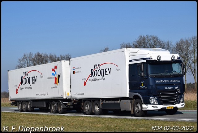 86-BGB-1 DAF 106 van Rooijen-BorderMaker Rijdende auto's 2022