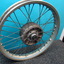 DSC01657 - 1977 BMW R100RS Spoke wheel set #2 w/blue pinstripe