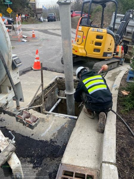 Hydro Vac Truck Excavating contractor