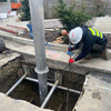 Water line repair - Excavating contractor