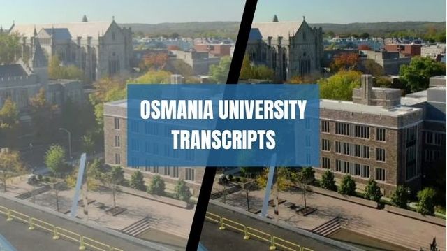 Osmania University Transcripts Picture Box