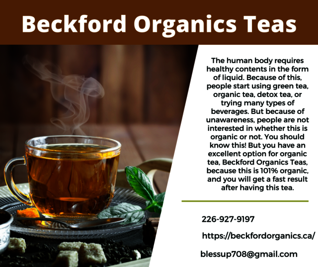 Beckford Organics Teas Beckford Organics Teas
