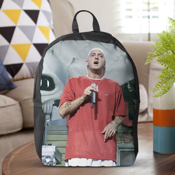 Eminem Backpack Classic Celebrity Backpack The Sli Eminem Merch