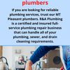 mt pleasant plumbers - Picture Box