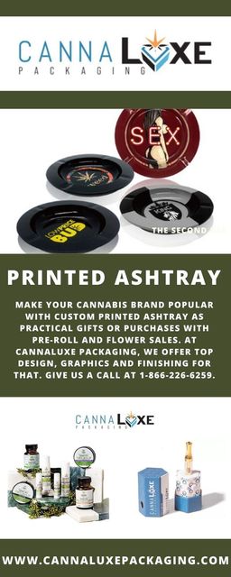 Printed Ashtray Picture Box