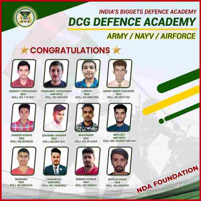 Best nda coaching with schooling in pune DCG DEFENCE ACADEMY