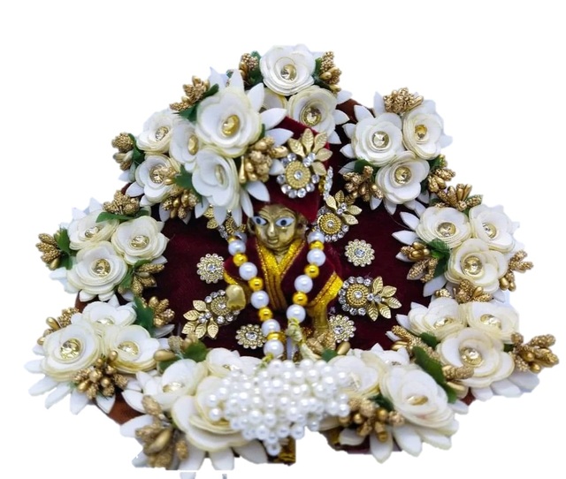 LADDU GOPAL MEHROON DRESS LADDU GOPAL MEHROON DRESS