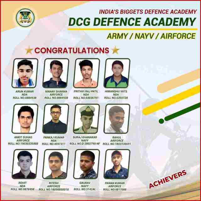 airforce training center in pune DCG DEFENCE ACADEMY