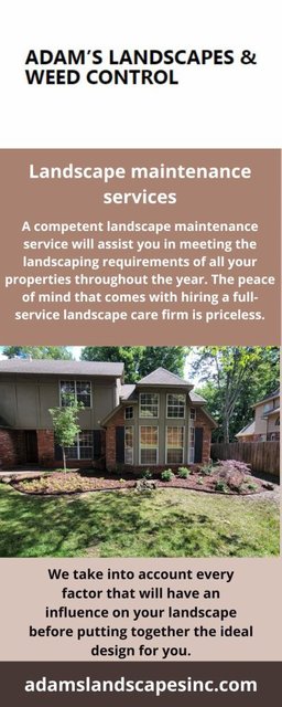 landscape maintenance services Picture Box