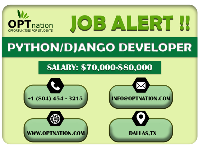 JOB ALERT OPTnation