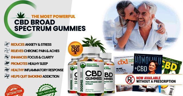 Boulder Highlands CBD Gummies: Use For Anxiety Boulder Highlands CBD Gummies