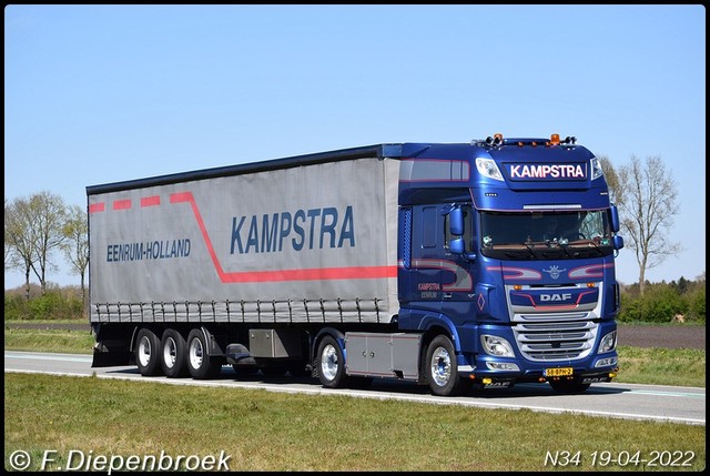 58-BPH-2 DAF 106 Kampstra-BorderMaker Rijdende auto's 2022