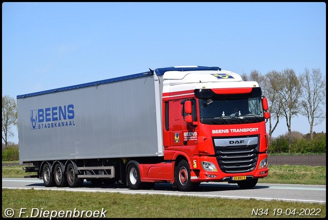 03-BRX-5 DAF 106 Beens-BorderMaker Rijdende auto's 2022