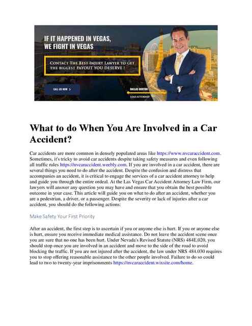 Las Vegas Car Accident Attorney Law Firm Picture Box