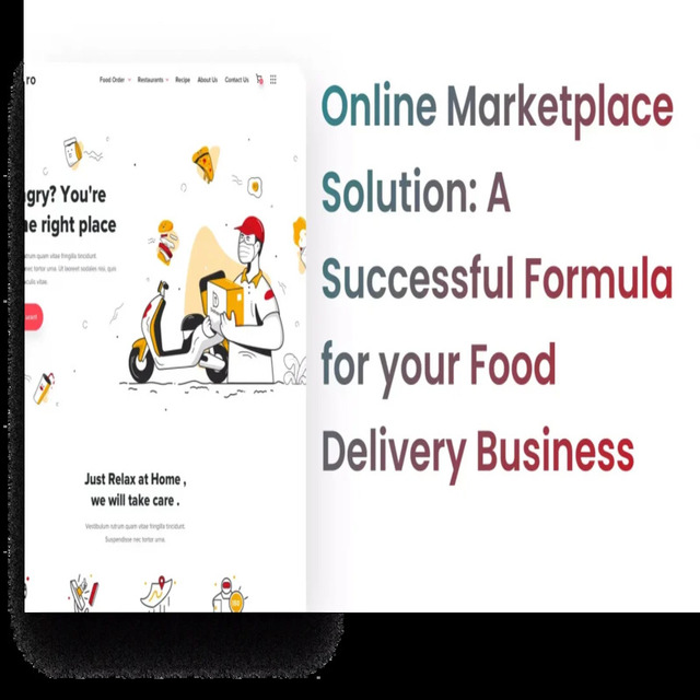 Online Marketplace Solution for your Food Delivery Picture Box