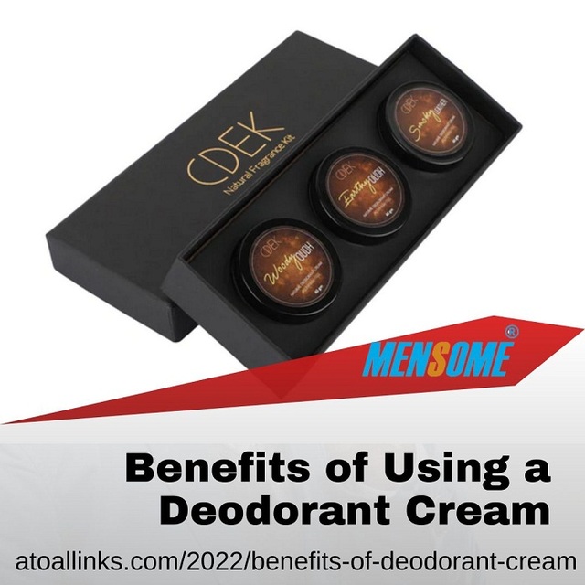 Benefits of Using a Deodorant Cream Picture Box