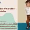 Shopping For Kids Clothes O... - Picture Box