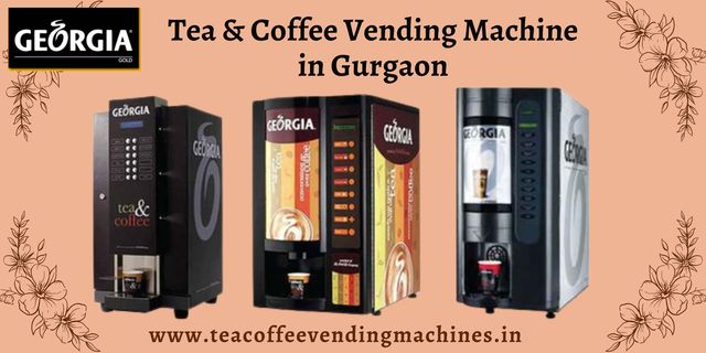 Rustic Minimal Wedding Print Banner Coffee Vending Machine in gurgaon