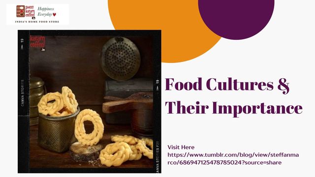 Food Cultures & their importance Marco