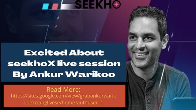 Live coaching On SeekhoX By Ankur Warikoo 204 Picture Box