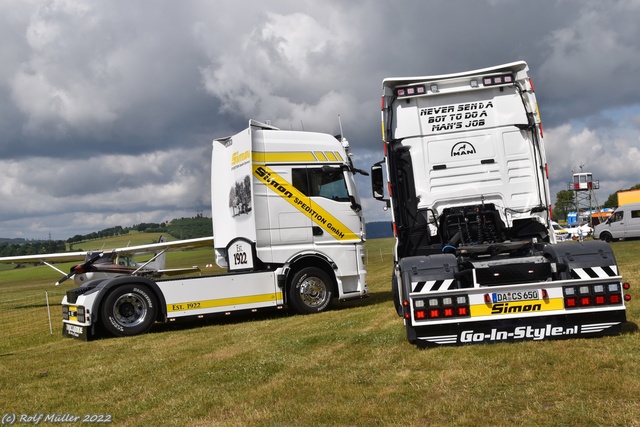 DSC 0238 Truck meets Airfield 2022 am Flugplatz ErndtebrÃ¼ck-Schameder, #truckmeetsairfield, #truckpicsfamily