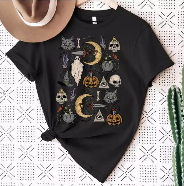 skeleton t shirt, Bad Witch Shirt Skeleton Shirt