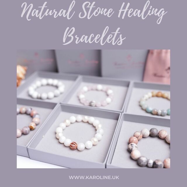 Natural Stone Healing Bracelets Karoline Jewellery