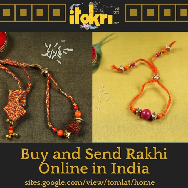 Buy and Send Rakhi Online in India Picture Box