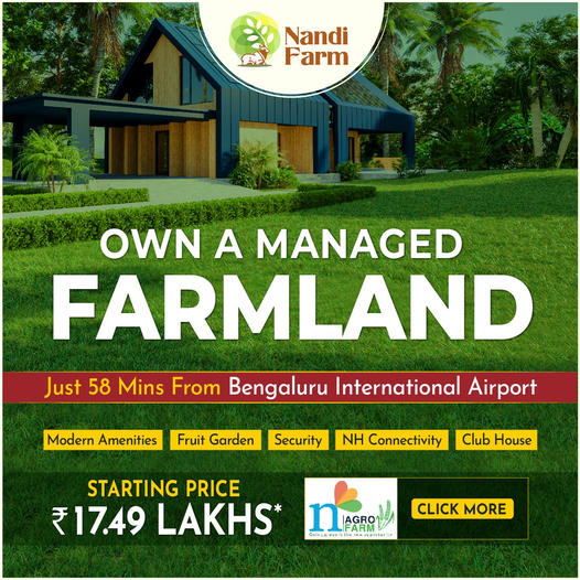 Own managed farmland in Bangalore Picture Box