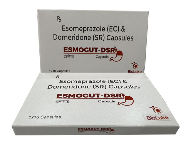 ESMOGUT-DSR ( Esomeprazole (EC) & Domperidone (SR) ESMOGUT-DSR ( Esomeprazole (EC) & Domperidone (SR) Capsules )