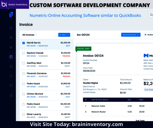 Numetric-Custom Software Development Custom Software Development Company in India & UK