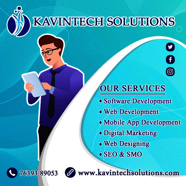 kavin tech solutions Kavintechsolutions