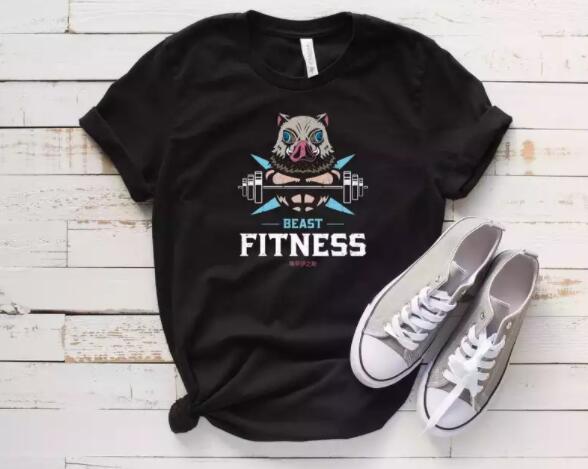 Demon Slayer Shirt, Fitness Funny Color Shirt Demon Slayer Shirt