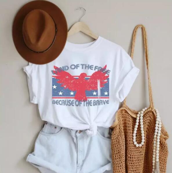 4th of July Shirts, Land of the Free Because of th Fourth of July Shirts