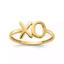 Stylish 14k Gold Minimalist... - Letter Rings