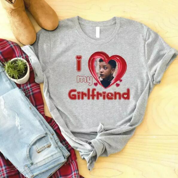 I Love My Boyfriend Shirt, Custom Photo Love Shirt I Love My Boyfriend Shirt