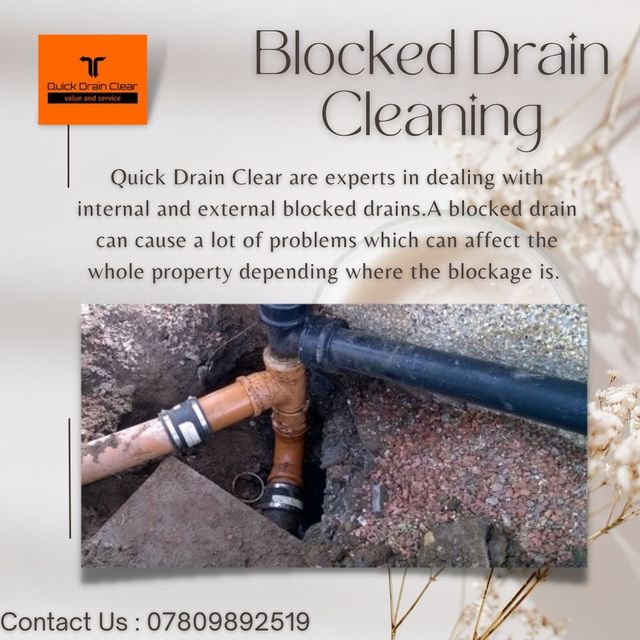 Blocked Drain Cleaning Picture Box