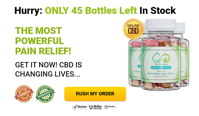 Twin Elements CBD Gummies Picture Box